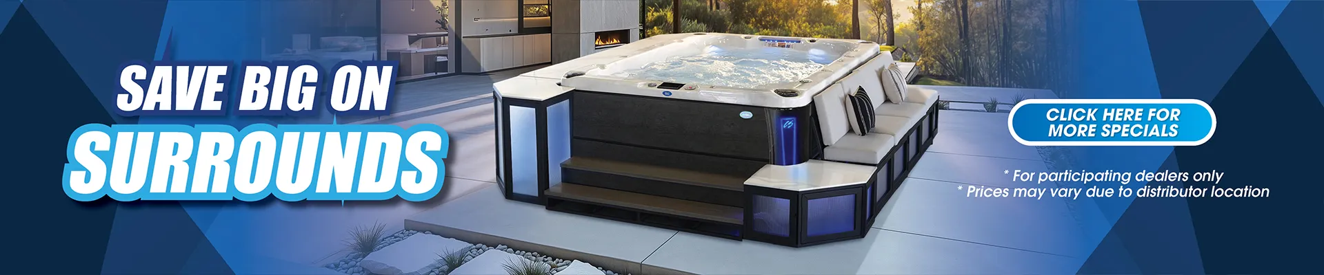 Calspas hot tub being used in a family setting - Anaheim